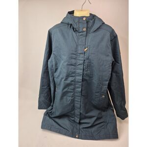 Fjallraven Women’s Blue Kiruna Water Resistant Padded Parka 89644 Size XL